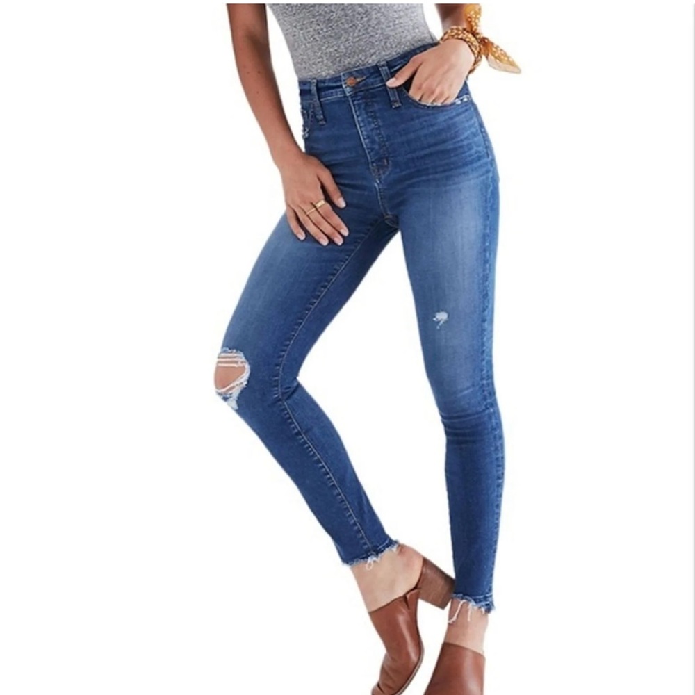 Madewell Curvy High Rise Skinny